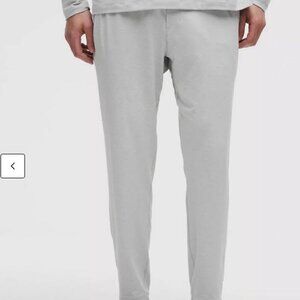 NWT Lululemon soft Jersey Black Tapered Pants with Elastic Waistband SMALL